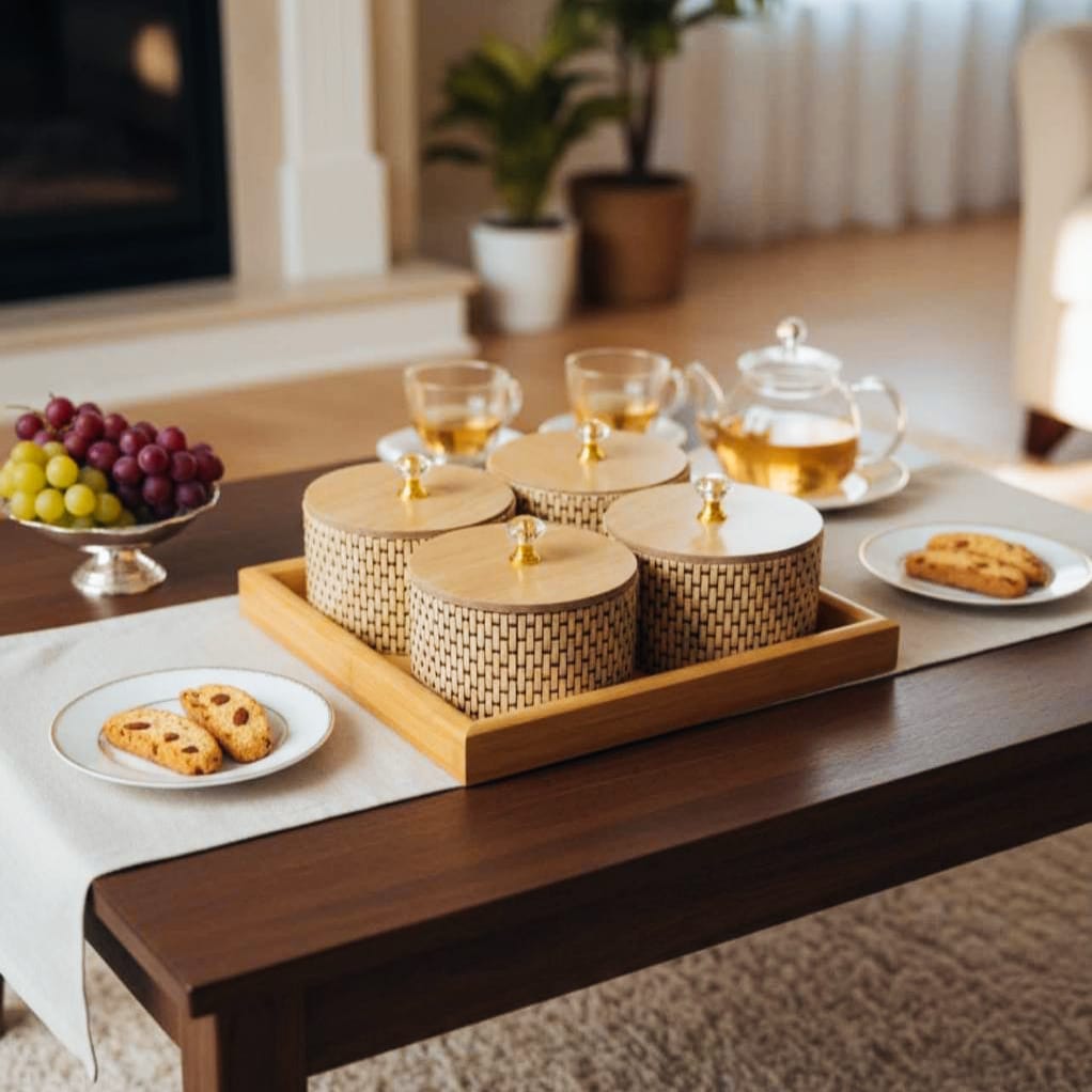 présentoir fruits secs