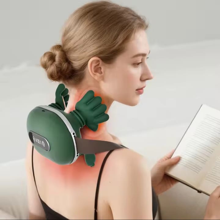 Masseur chauffant électrique portable