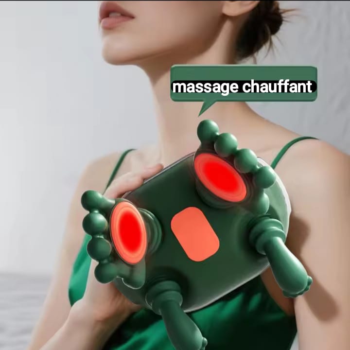 Masseur chauffant électrique portable